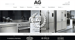 Desktop Screenshot of aginternational.ca